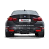 Akrapovic Heckdiffusor aus Kohlefaser - BMW M3 (F80)