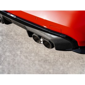 Akrapovic Rear Carbon Fibre Diffuser - High Gloss Black - BMW M3 (G80, G81)