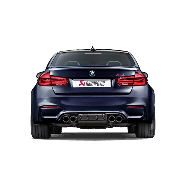 Akrapovic Diffuseur Arrière en Fibre de Carbone - Brillant - BMW M4 (F82, F83) - OPF/GPF