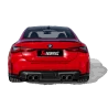 Akrapovic Diffuseur Arrière en Fibre de Carbone - Noir Brillant - BMW M4 (G82, G83) - OPF/GPF