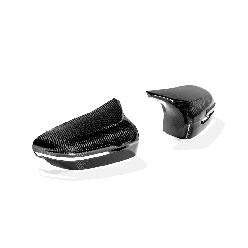 Akrapovic Set Cover Specchietti in Fibra di Carbonio - Lucido - BMW M5 / M5 Competition (F90) - OPF/GPF