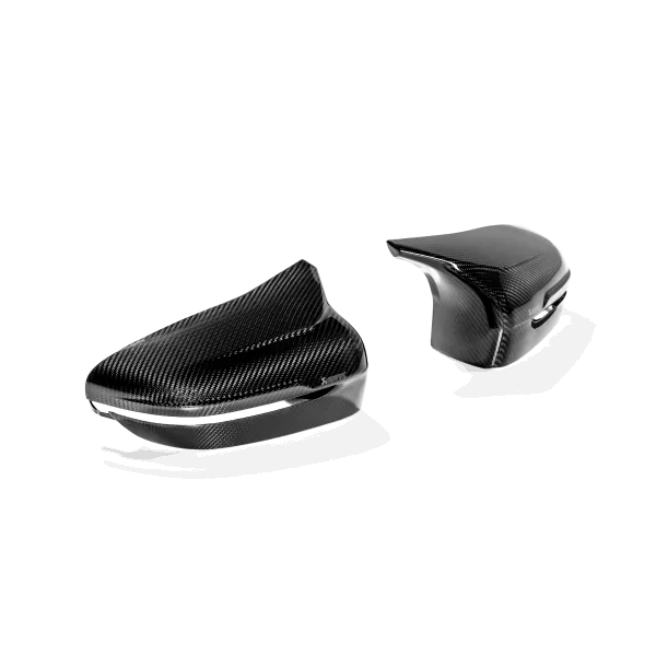 Akrapovic Carbon Fibre Mirror Cap Set - High Gloss - BMW M8 / M8 Competition (F91, F92) - OPF/GPF