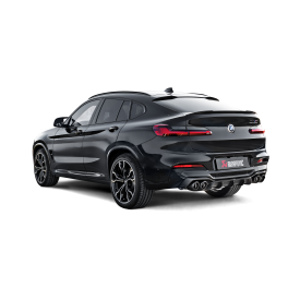 Akrapovic Difusor Trasero en Fibra de Carbono - Brillante - BMW X4 M / X4 M Competition (F98)