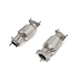 Akrapovic Tubo de Conexión con Catalizador (Inox) - CHEVROLET Corvette Stingray (C8) - OPF/GPF