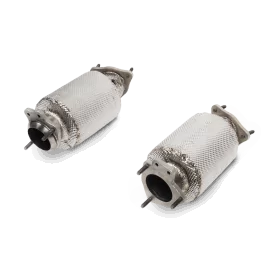 Akrapovic Tubo di Raccordo senza Catalizzatore (Inox) - CHEVROLET Corvette Stingray (C8) - OPF/GPF