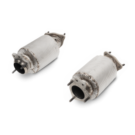 Akrapovic Verbindungsrohr ohne Katalysator (Edelstahl) - CHEVROLET Corvette Stingray (C8) - OPF/GPF