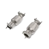 Akrapovic Link Pipe Set w Cat (SS) - CHEVROLET Corvette Stingray (C8)