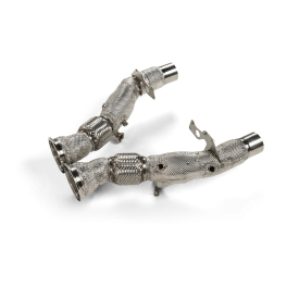 Akrapovic Link Pipe Set (SS) - FERRARI 296 GTB