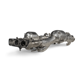 Akrapovic Verbindungsrohr (Edelstahl) - FERRARI 296 GTB