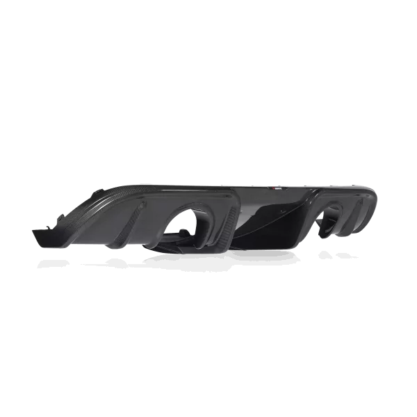 Akrapovic Diffuseur Arrière en Fibre de Carbone - Brillant - PORSCHE 718 Cayman GT4 / Spyder - OPF/GPF