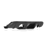 Akrapovic Diffuseur Arrière en Fibre de Carbone - Brillant - PORSCHE 718 Cayman GT4 / Spyder - OPF/GPF