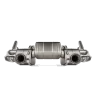 Akrapovic Link pipe set (Titanium) - PORSCHE 718 Cayman GT4 / Spyder