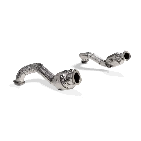 Akrapovic Tubo di Raccordo (Titanio) - PORSCHE 718 Cayman GT4 RS / Spyder RS