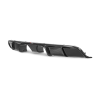 Akrapovic Heckdiffusor aus Kohlefaser - Hochglanz - PORSCHE 911 Carrera / Cabriolet / Targa /S/4/4S/GTS (991.2)