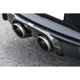 Akrapovic Heckdiffusor aus Kohlefaser - Hochglanz - PORSCHE 911 Carrera / Cabriolet / Targa /S/4/4S/GTS (991.2)