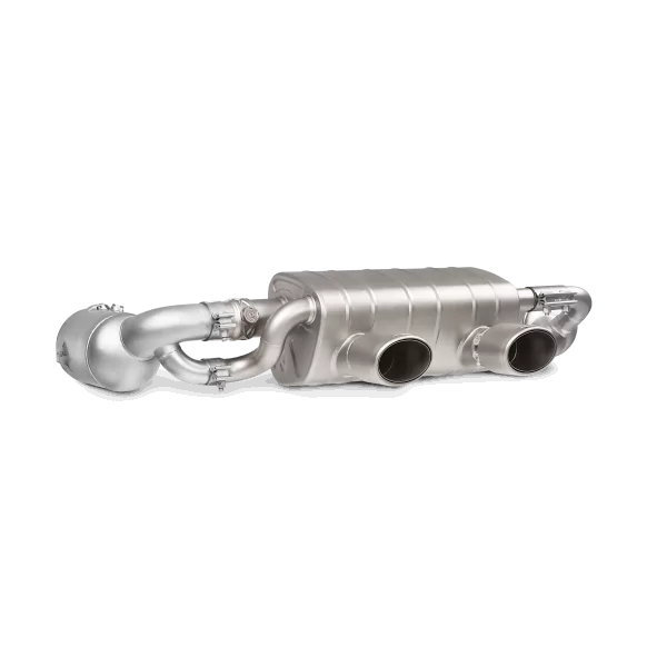 Akrapovic Link Pipe Set w Cat (SS) - PORSCHE 911 Carrera / Cabriolet / Targa /S/4/4S/GTS (991.2)