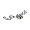 Akrapovic Tubo di Raccordo (Titanio) - PORSCHE 911 GT3 / GT3 Touring (991.2)