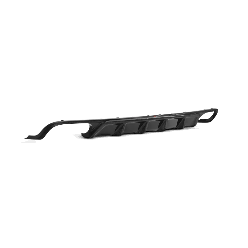 Akrapovic Rear Carbon Fibre Diffuser - High Gloss - PORSCHE MACAN GTS/TURBO (95B)