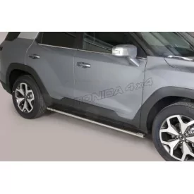 Oval Side Protection Tubes Ssangyong Torres 2023-