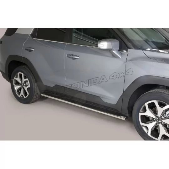 Ovale Seitenschutzrohre Ssangyong Torres 2023-