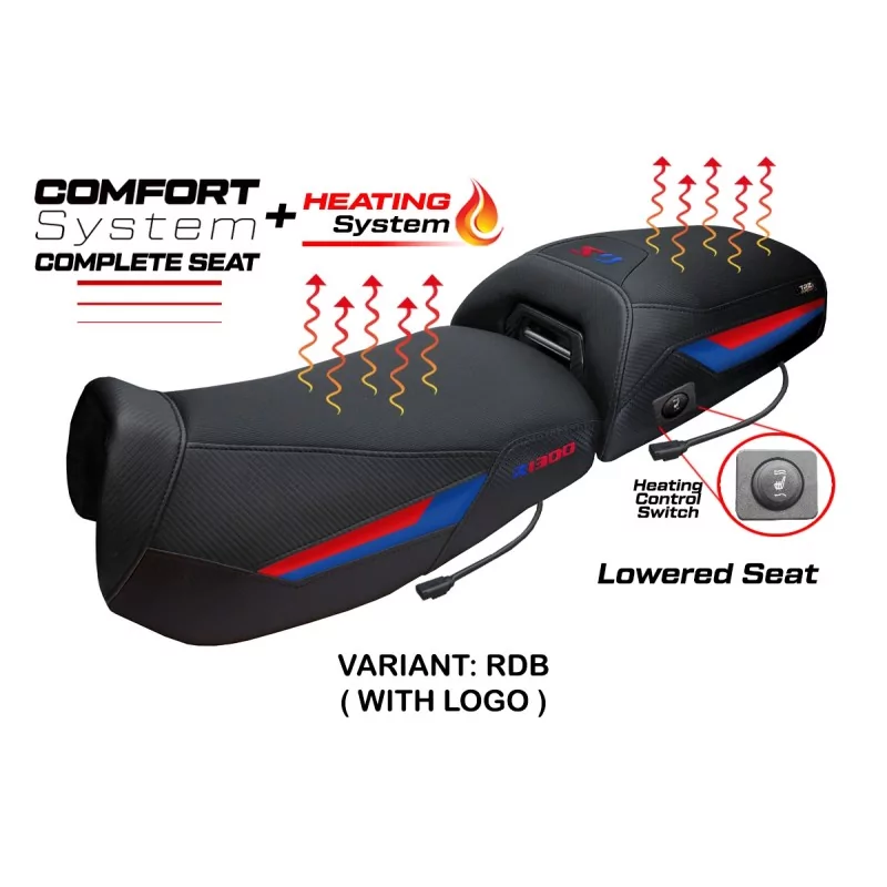 Complete Seat BMW R 1300 GS ADVENTURE (2024-2026) BWR13GSACL Complete Seat BMW R 1300 GS ADVENTURE (2024-2026) BWR13GSACL