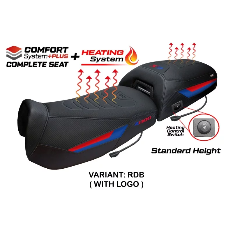 Complete Seat BMW R 1300 GS ADVENTURE (2024-2026) BWR13GSACP Complete Seat BMW R 1300 GS ADVENTURE (2024-2026) BWR13GSACP