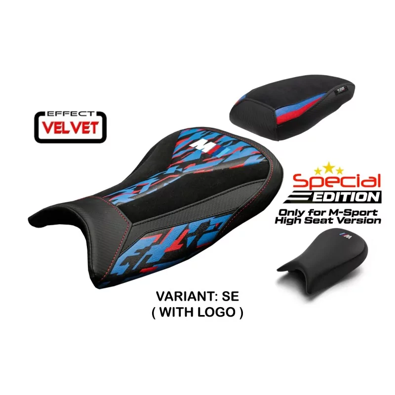 Funda de Asiento BMW S 1000 RR SELLA M-SPORT (2021-2026) BWS1RRMSE Funda de Asiento BMW S 1000 RR SELLA M-SPORT (2021-2026) BWS1RRMSE