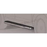 Estribos Nissan Pick Up 2.5 TD 130 Hp Simple Cab 2002-2005