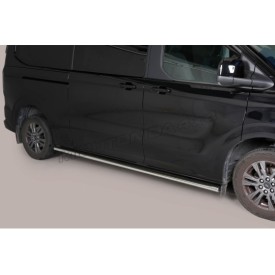 Tubi Protezione Sottoporta Ovali Ford Transit Custom Tourneo L2 2024-