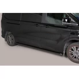 Oval Side Protection Tubes Ford Transit Custom Tourneo L2 2024-