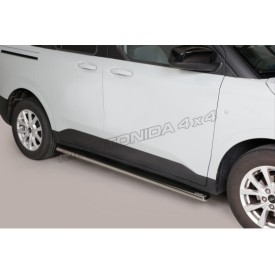 Oval Side Protection Tubes Ford Transit/Tourneo Courier 2024-