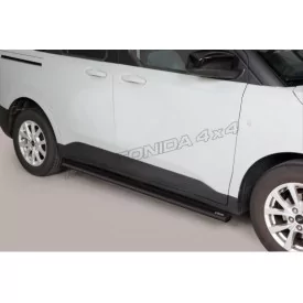 Oval Side Protection Tubes Ford Transit/Tourneo Courier 2024-