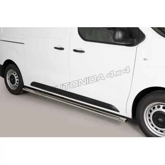 Ovale Seitenschutzrohre Opel Vivaro 2019-