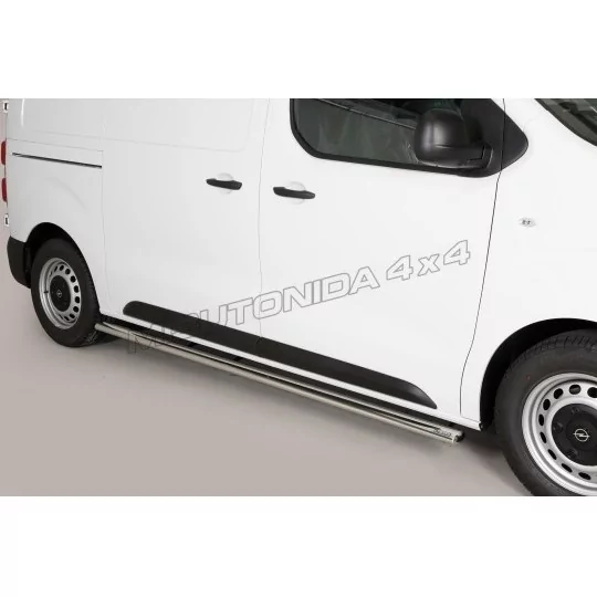 Ovale Seitenschutzrohre Opel Vivaro 2019-