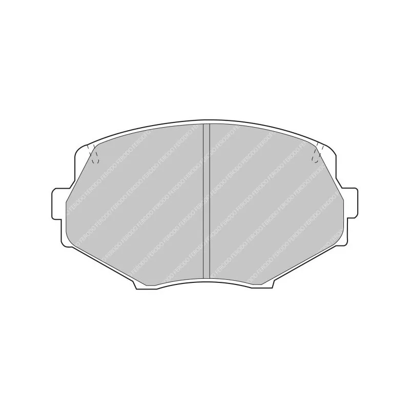 Plaquettes de Frein Ferodo FCP1011R