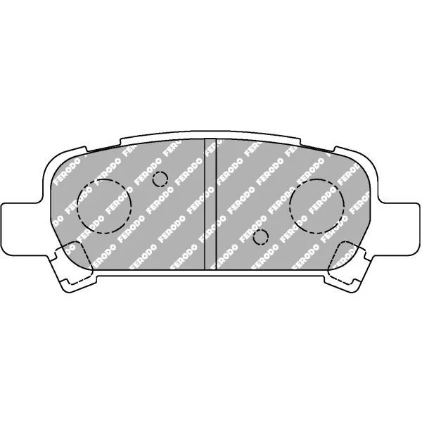 Plaquettes de Frein Ferodo FCP1333R