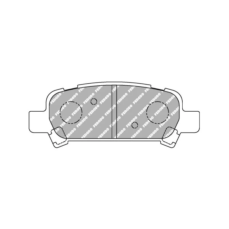 Plaquettes de Frein Ferodo FCP1333R
