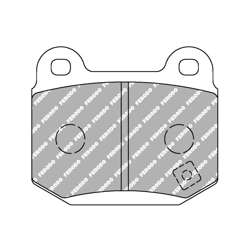 Plaquettes de Frein Ferodo FCP1562G