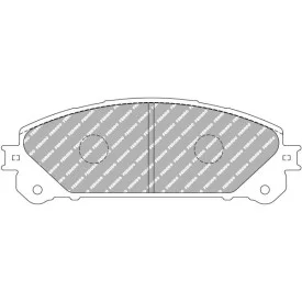 Plaquettes de Frein Ferodo FCP4354H