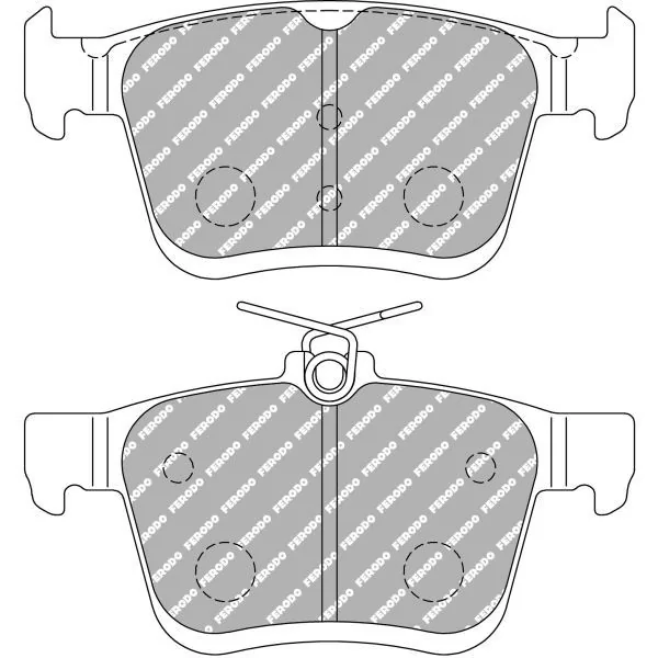 Plaquettes de Frein Ferodo FCP4434H