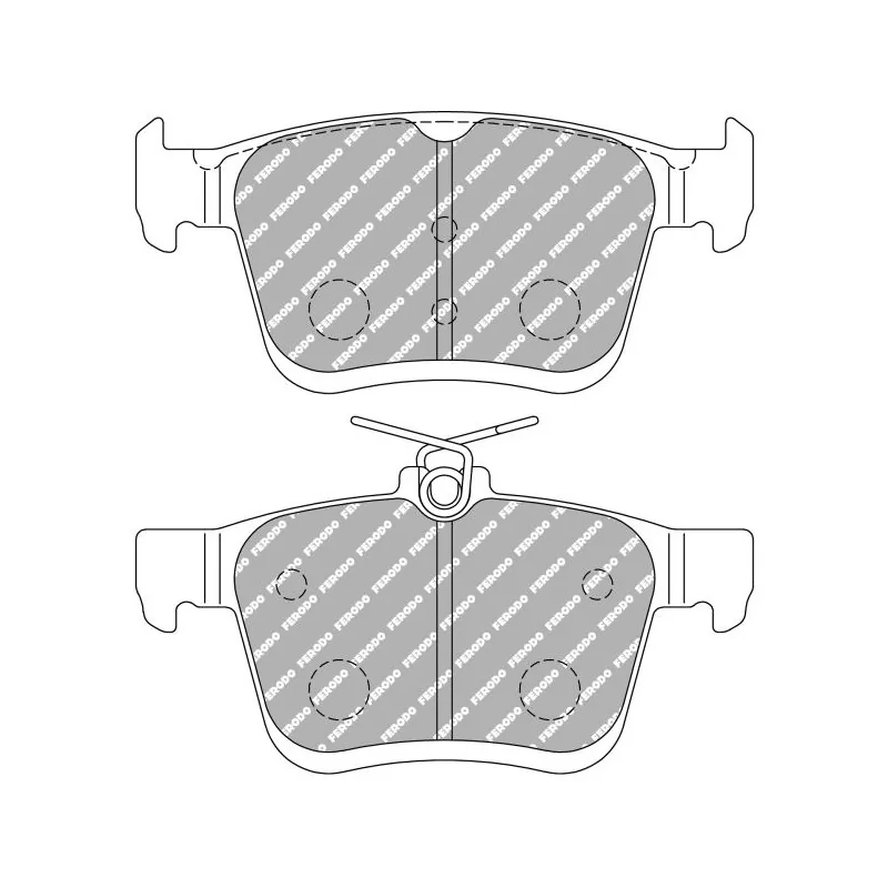 Plaquettes de Frein Ferodo FCP4434H