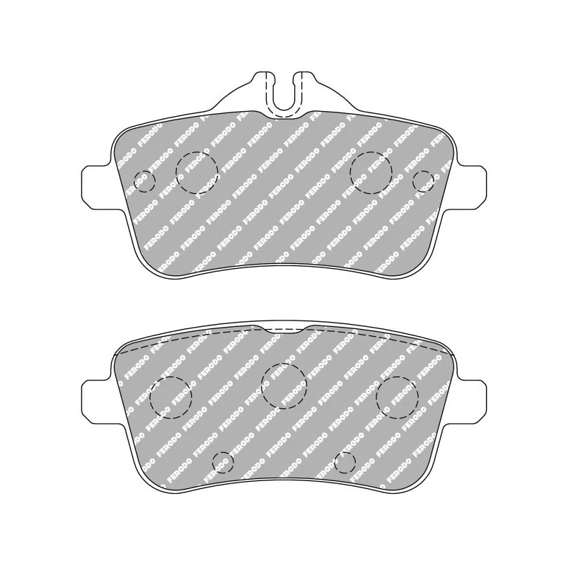 Plaquettes de Frein Ferodo FCP4587H