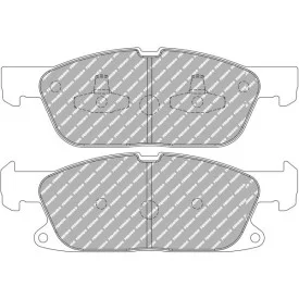 Plaquettes de Frein Ferodo FCP4930H