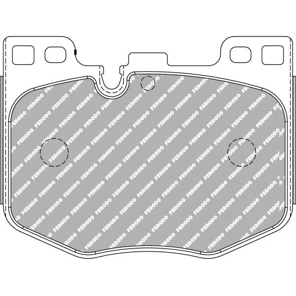 Plaquettes de Frein Ferodo FCP5055H