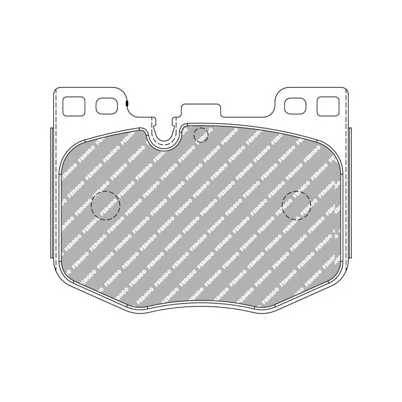 Plaquettes de Frein Ferodo FCP5055H