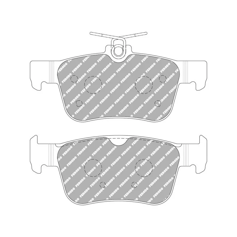 Plaquettes de Frein Ferodo FCP5086H