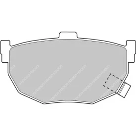 Pastiglie Freno Ferodo FCP638H