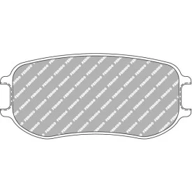 Plaquettes de Frein Ferodo FRP3152GB