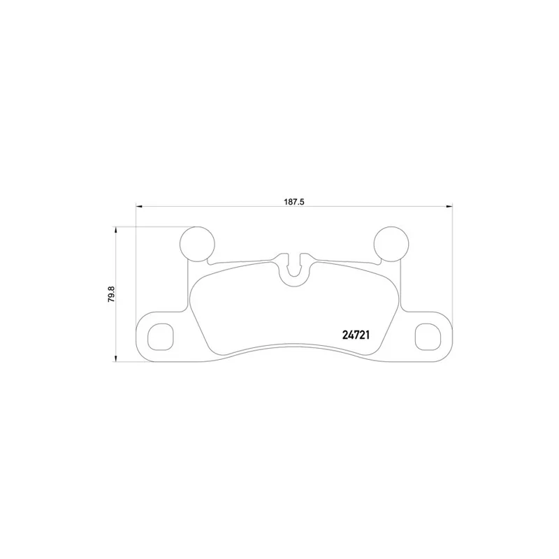 Brake Pads Brembo 07.B315.47 SPORT HP2 Brake Pads Brembo 07.B315.47 SPORT HP2
