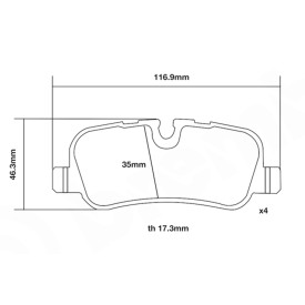 Brake Pads Brembo 07.B315.53 SPORT HP2